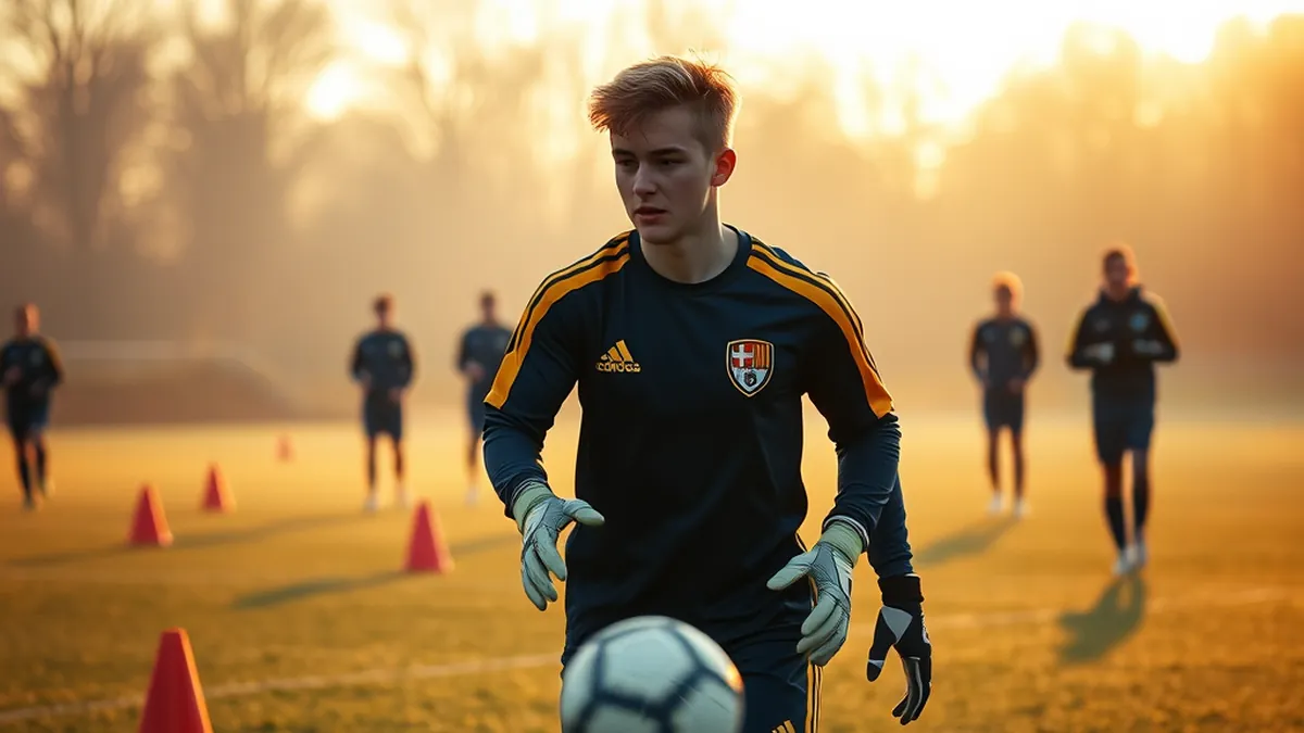 Los Angeles Galaxy's J. Marcinkowski: A rising star in goal